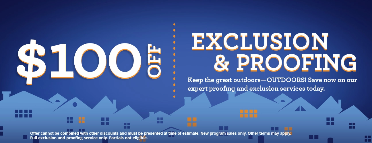 Horizon Pest Control - Proofing and Exclusion Services $100 off Coupon